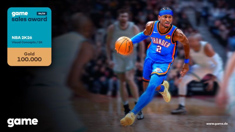 Mit den game Sales Awards im April in die großen Basketball-Arenen