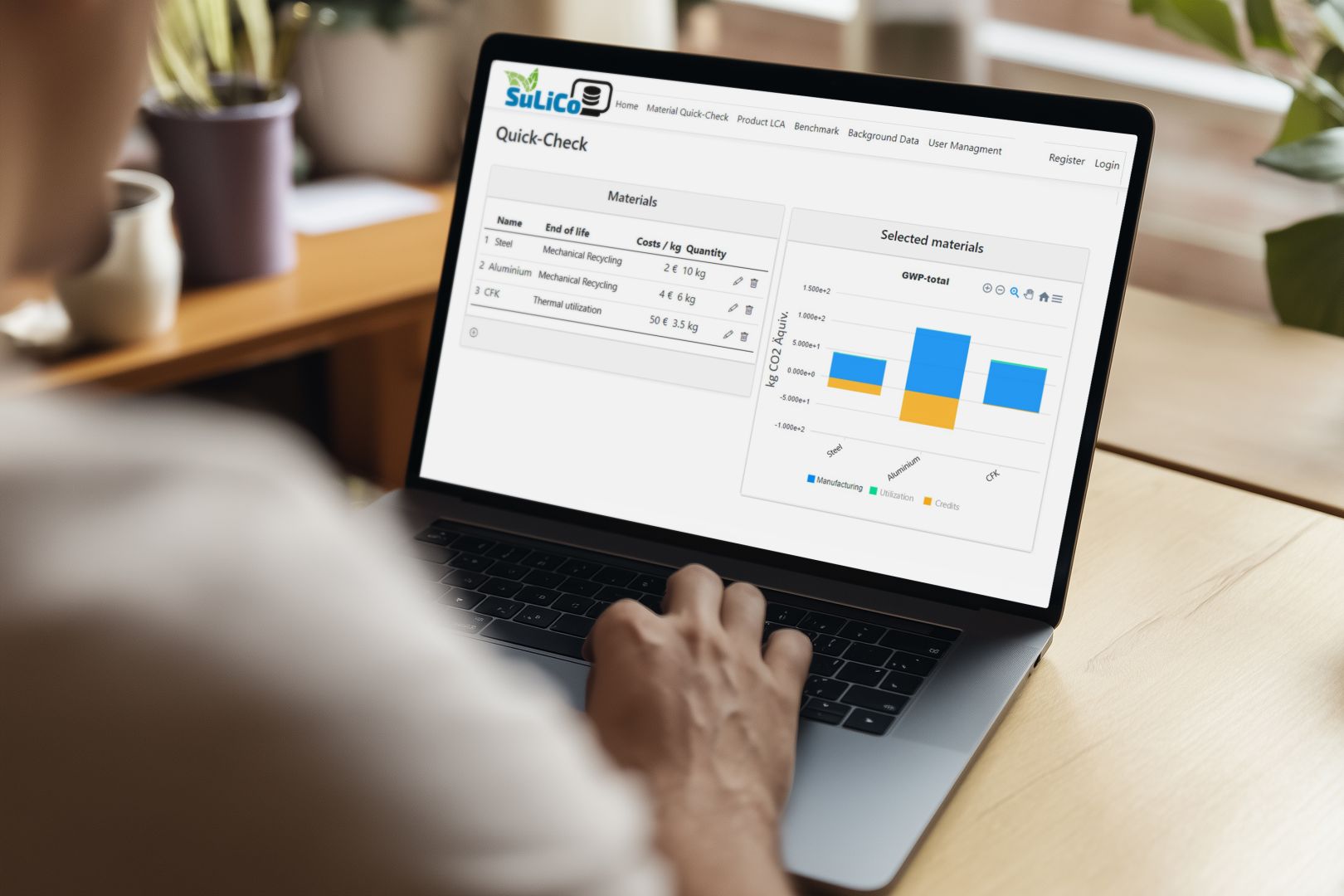 Mit einem Klick zur Klimabilanz