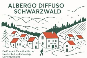 Modell-Orte für das Projekt "Schwarzwald.Dorf.Hotel. – Albergo Diffuso" stehen fest