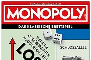 Monopoly Basisspiel mit Aufbewahrungsfach für 18,99€