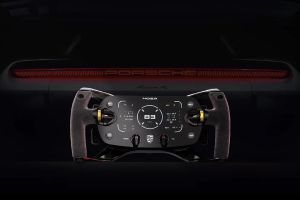 MOZA Racing auf der CES 2026: Porsche Mission R Wheel und Dirk Schouten als neuer Botschafter