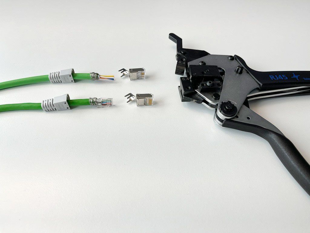MP8(4): Der neue vierpolige RJ45-Stecker von Telegärtner für PROFINET-Anwendungen