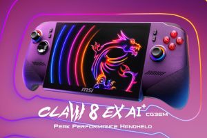 MSI stellt auf der COMPUTEX 2026 die Claw 8 EX AI+ vor
