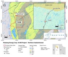 Mustang Energy Corp. erhält Explorationsgenehmigung für das Uranprojekt 914W