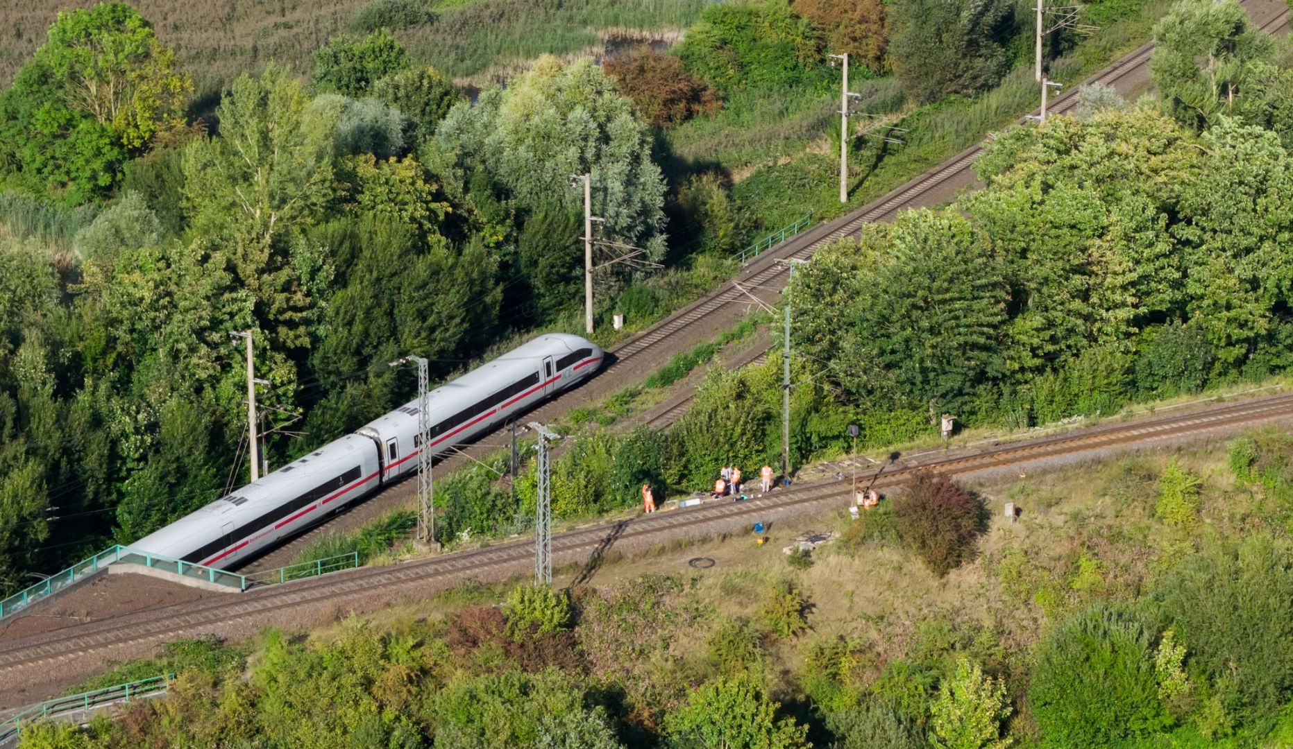 Nach Brand: Zugverkehr Bahnstrecke Hannover-Berlin gestört
