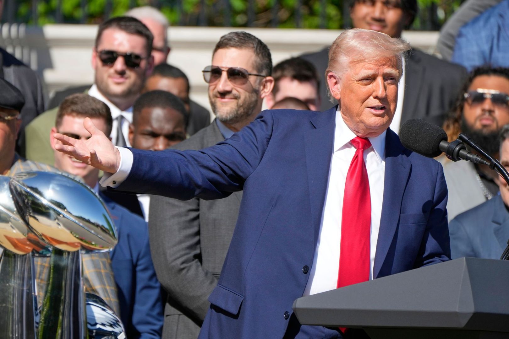 Nach dem Super Bowl - Trump