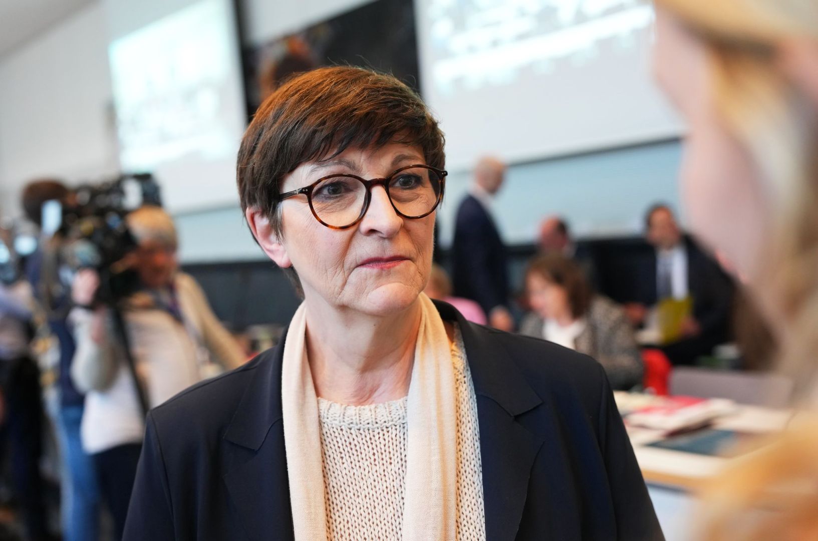 Nach der Bundestagswahl - Fraktionssitzung der SPD
