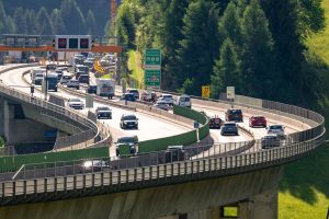 Nach der Demo auf der Brennerautobahn mit Totalsperre