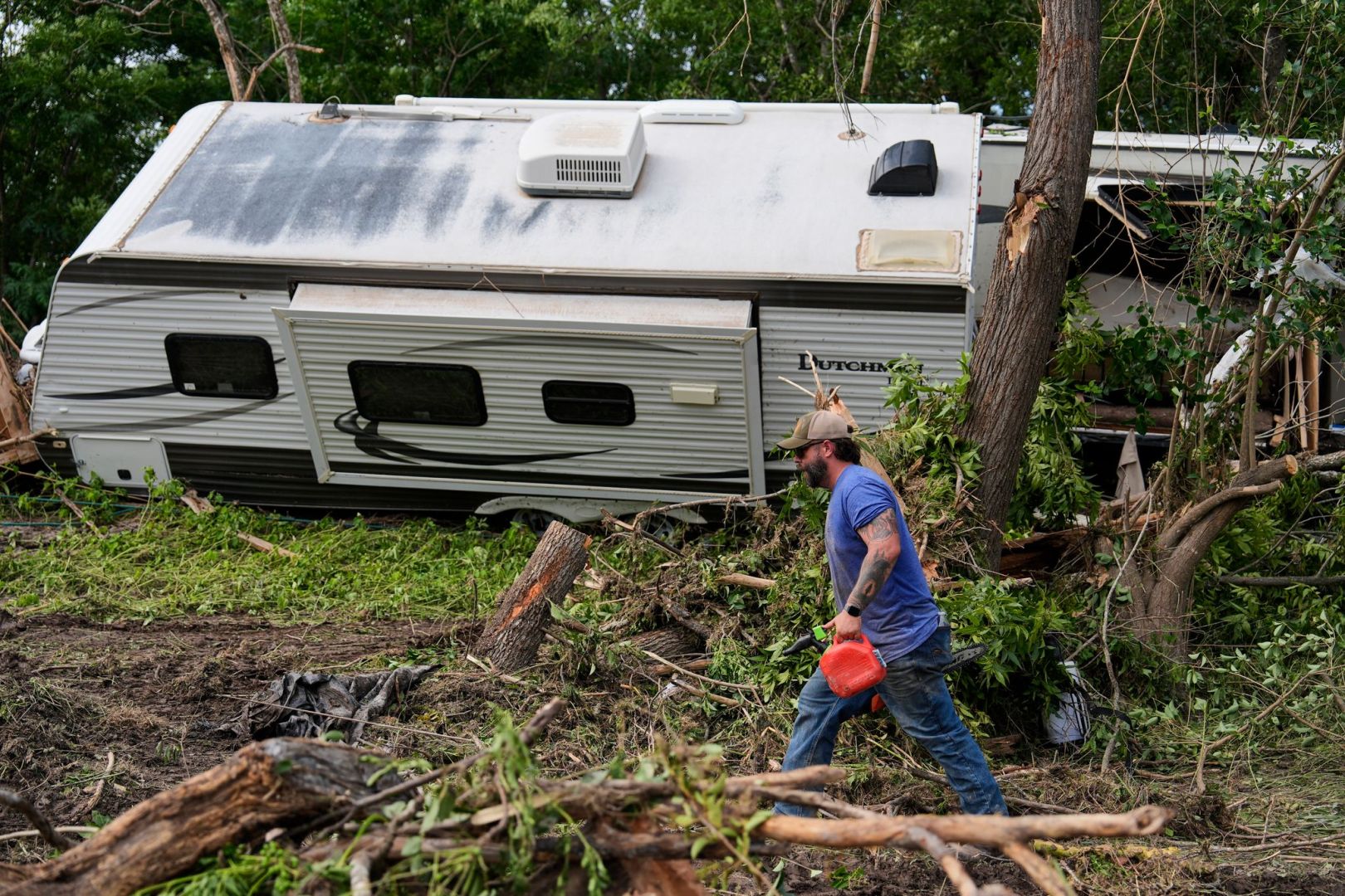 Nach der Sturzflut in Texas