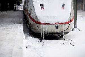 Nach Sturmtief Elli - Bahnhof Hannover