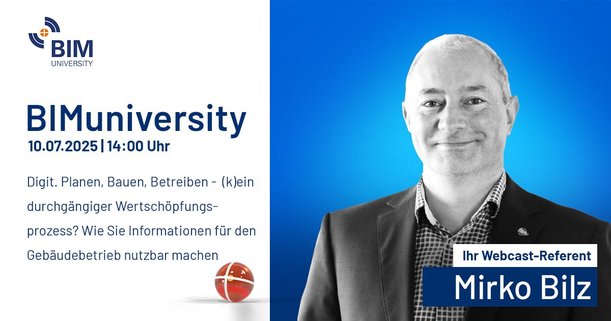 Nachmeldung zur BIMuniversity 2025