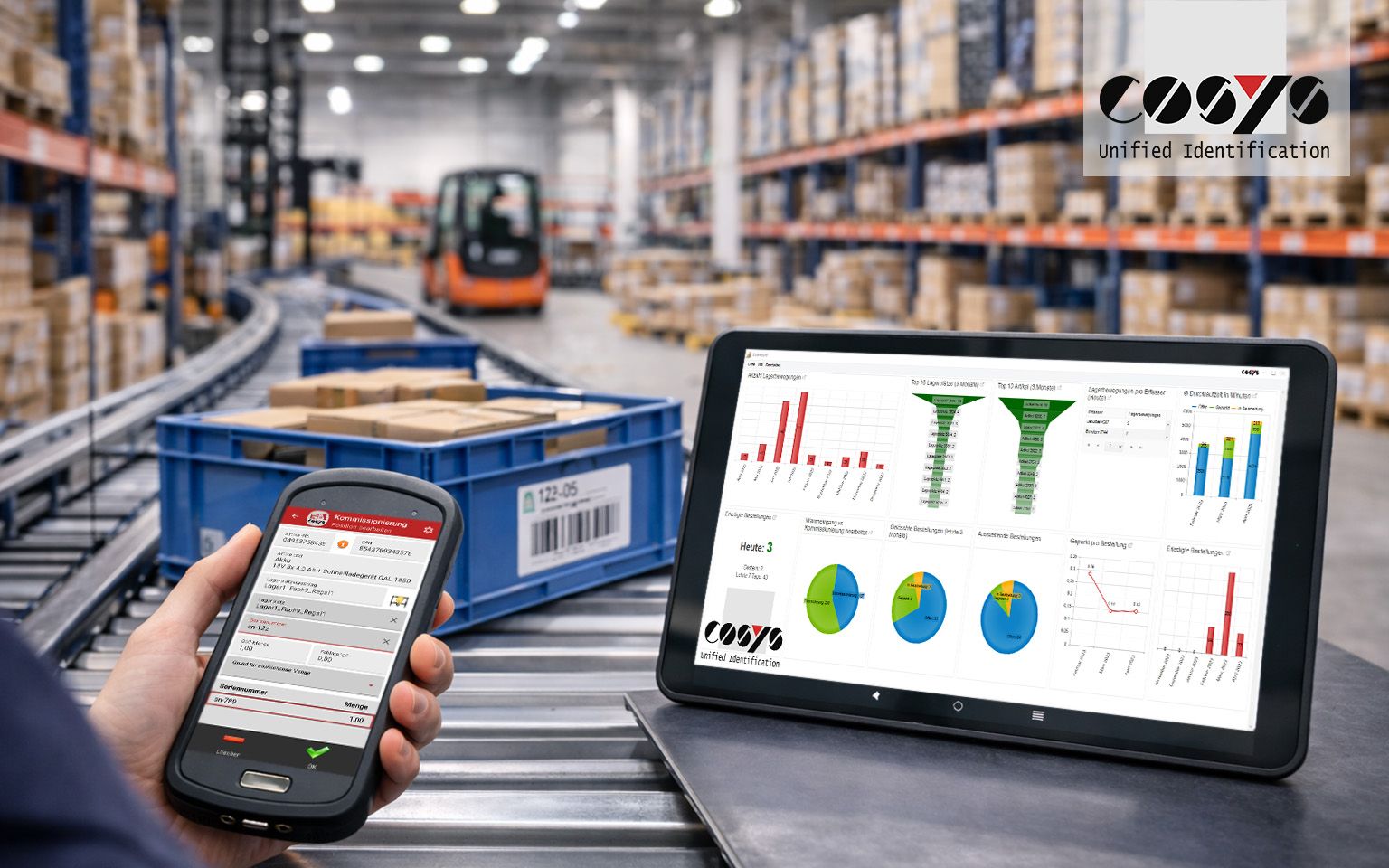 Nachschublager mit COSYS Lagersoftware managen