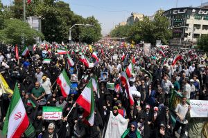 Nahostkonflikt - Demonstrationen in Iran