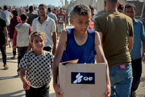Nahostkonflikt - GHF-Hilfsgüterverteilung in Rafah