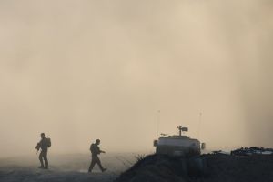 Nahostkonflikt - Grenze zum Gazastreifen