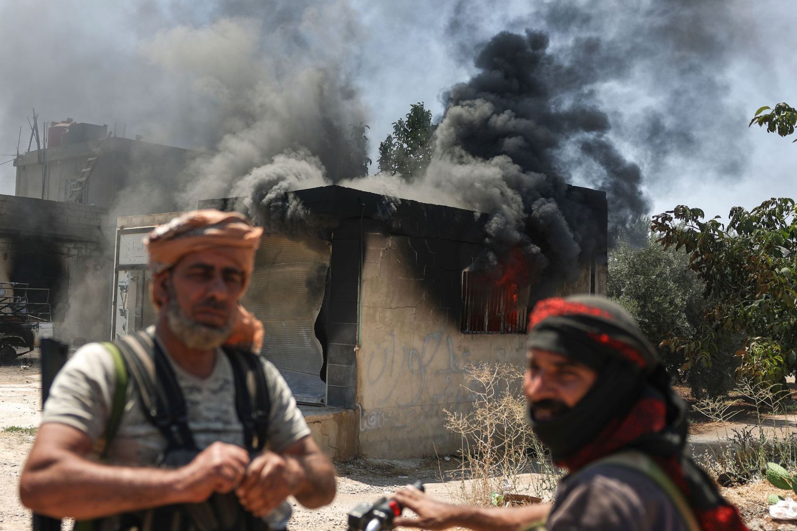 Nahostkonflikt - Syrische Beduinen in Al-Masraa