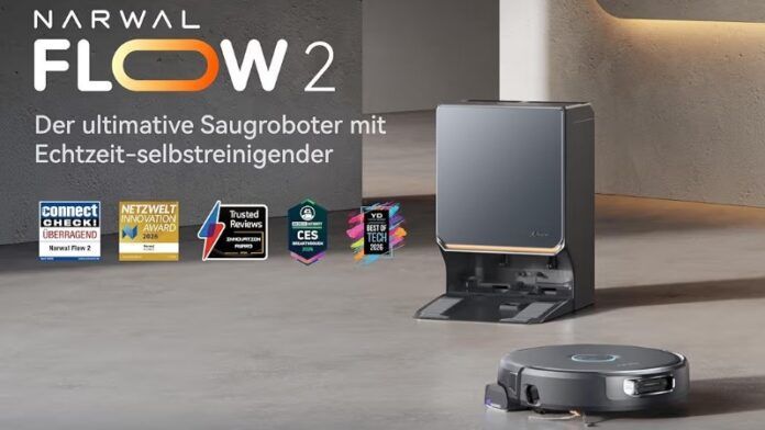 Narwal Flow 2 ab sofort verfügbar: Intelligenter Saug- und Wischroboter der nächsten Generation startet in den Verkauf