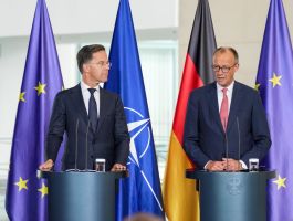Nato-Generalsekretär Rutte zu Gast bei Bundeskanzler Merz