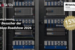 NetApp Roadshow 2026 – exklusive Promotion von Trainingspartner qSkills