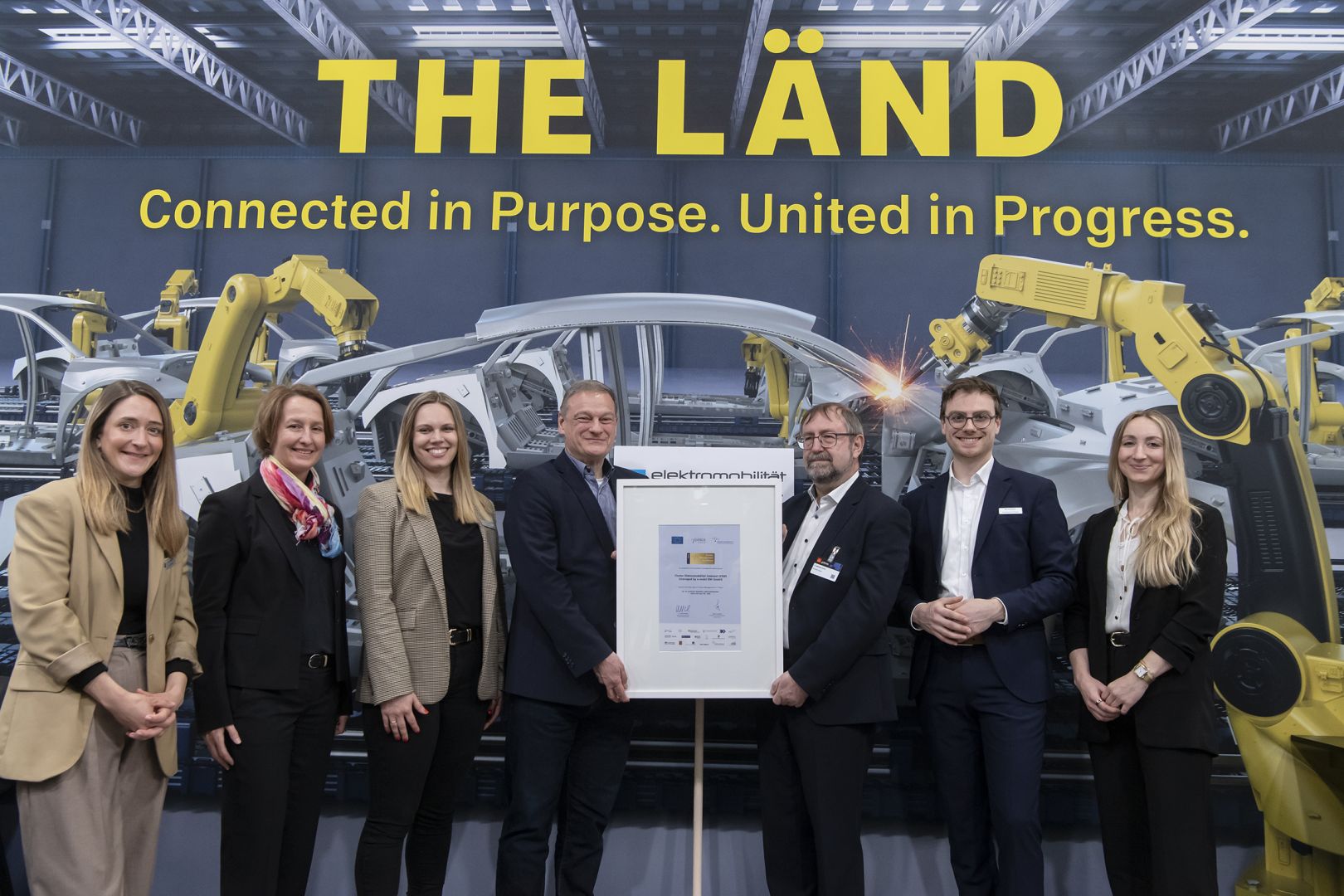 Netzwerk der Landesagentur e-mobil BW mit europäischem Goldstandard ausgezeichnet