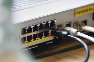 Netzwerk-Patchpanel (Archiv)