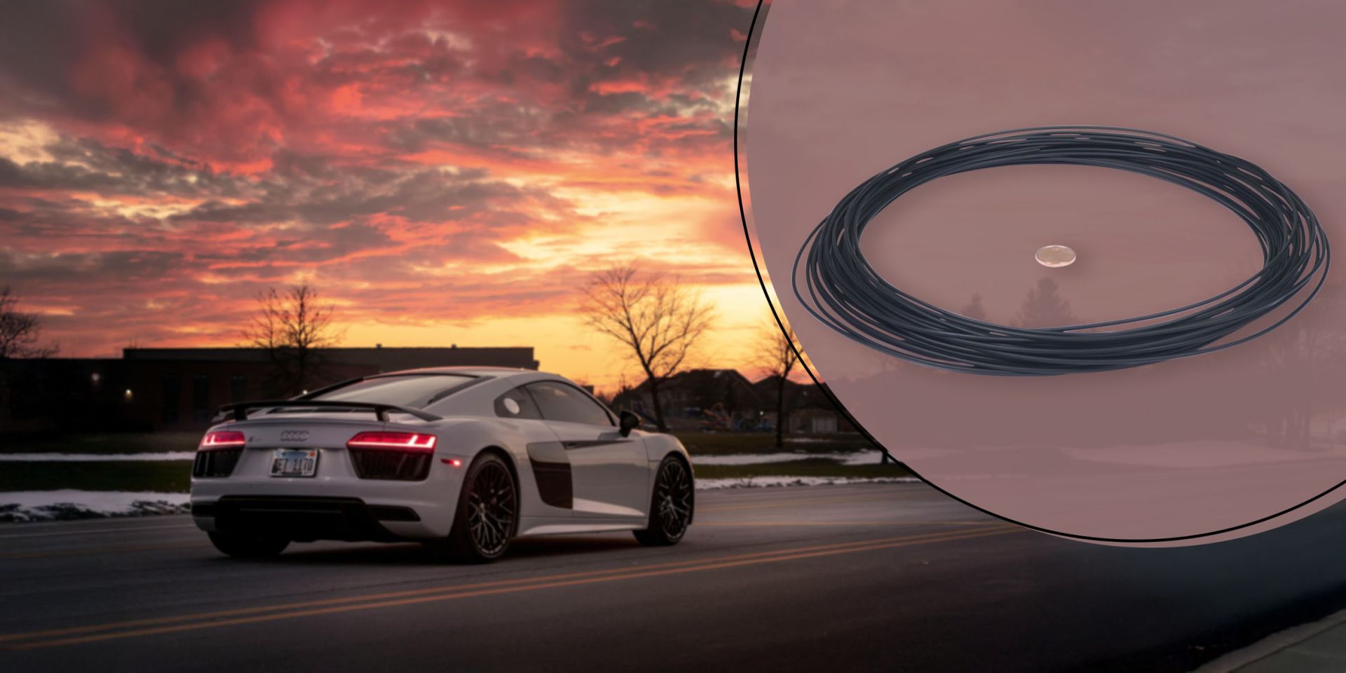 Neu: Absorberfilament für Radarfrequenzen