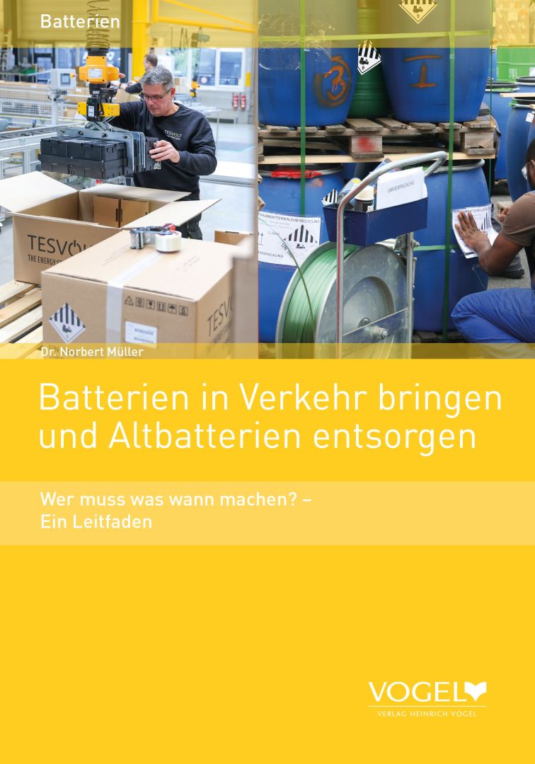 Neu: Batterien in Verkehr bringen und Altbatterien entsorgen