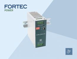 Neu bei FORTEC Power: 3-Phasen DIN-Schienenserie XTR von 240 W bis 960 W