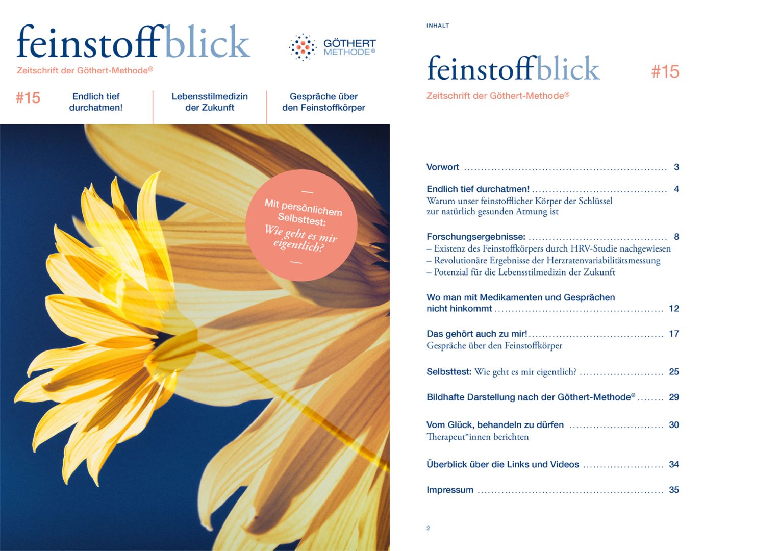 Neu erschienen: feinstoffblick #15 – Impulse für mehr innere Lebendigkeit, Klarheit und Selbstwahrnehmung