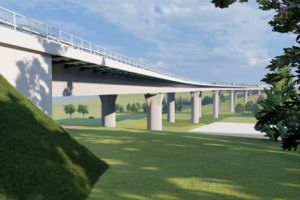 Neubau der Talbrücke Pilsach