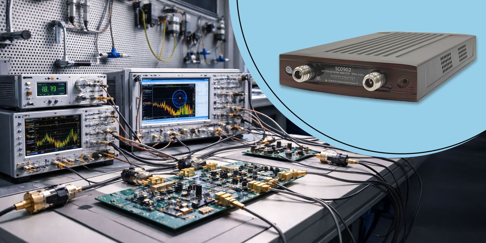 Neue 2-Port VNAs von Copper Mountain Technologies – Jetzt bis 9 GHz verfügbar