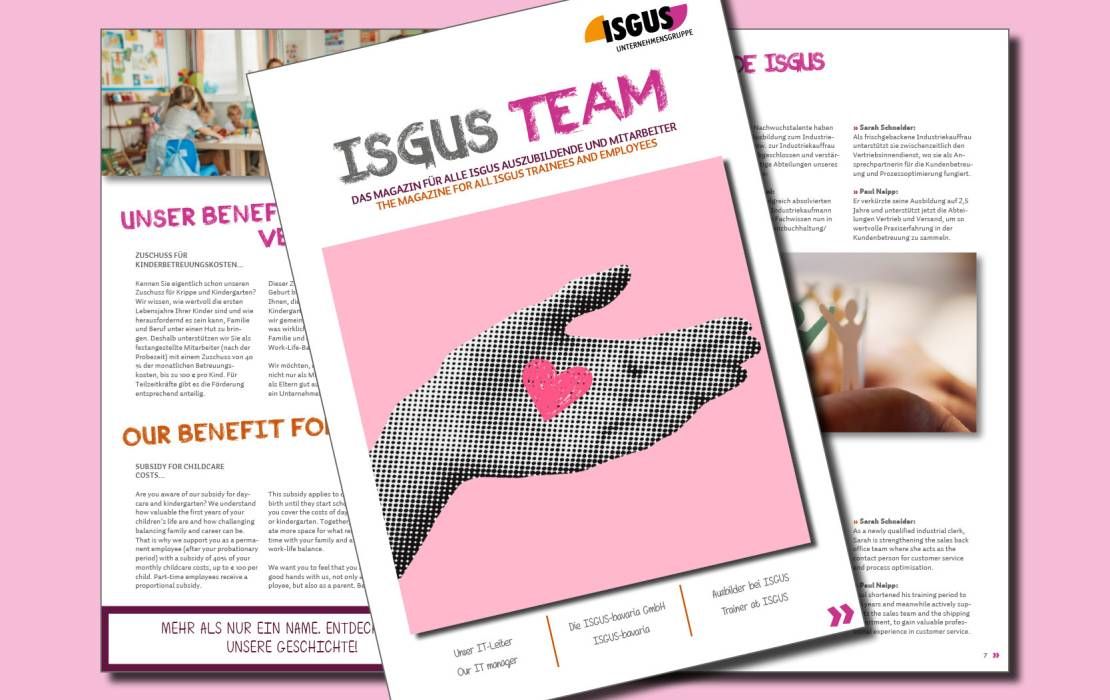 Neue Ausgabe unseres Mitarbeitermagazins » ISGUS TEAM Edition 7