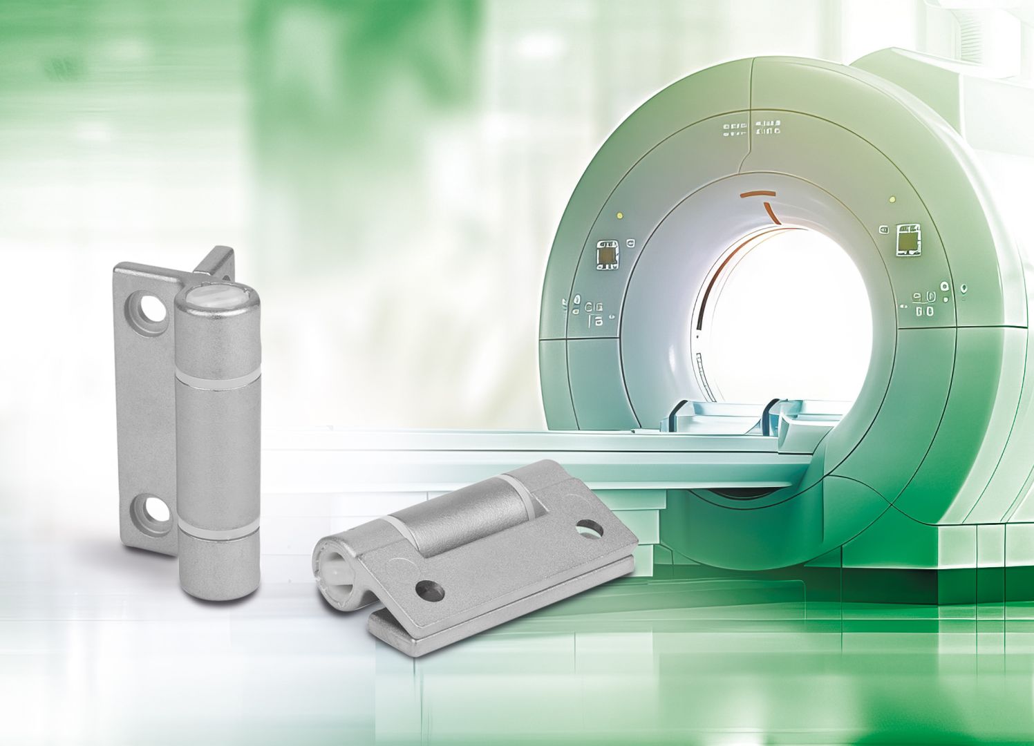 Neue Federscharniere aus Edelstahl