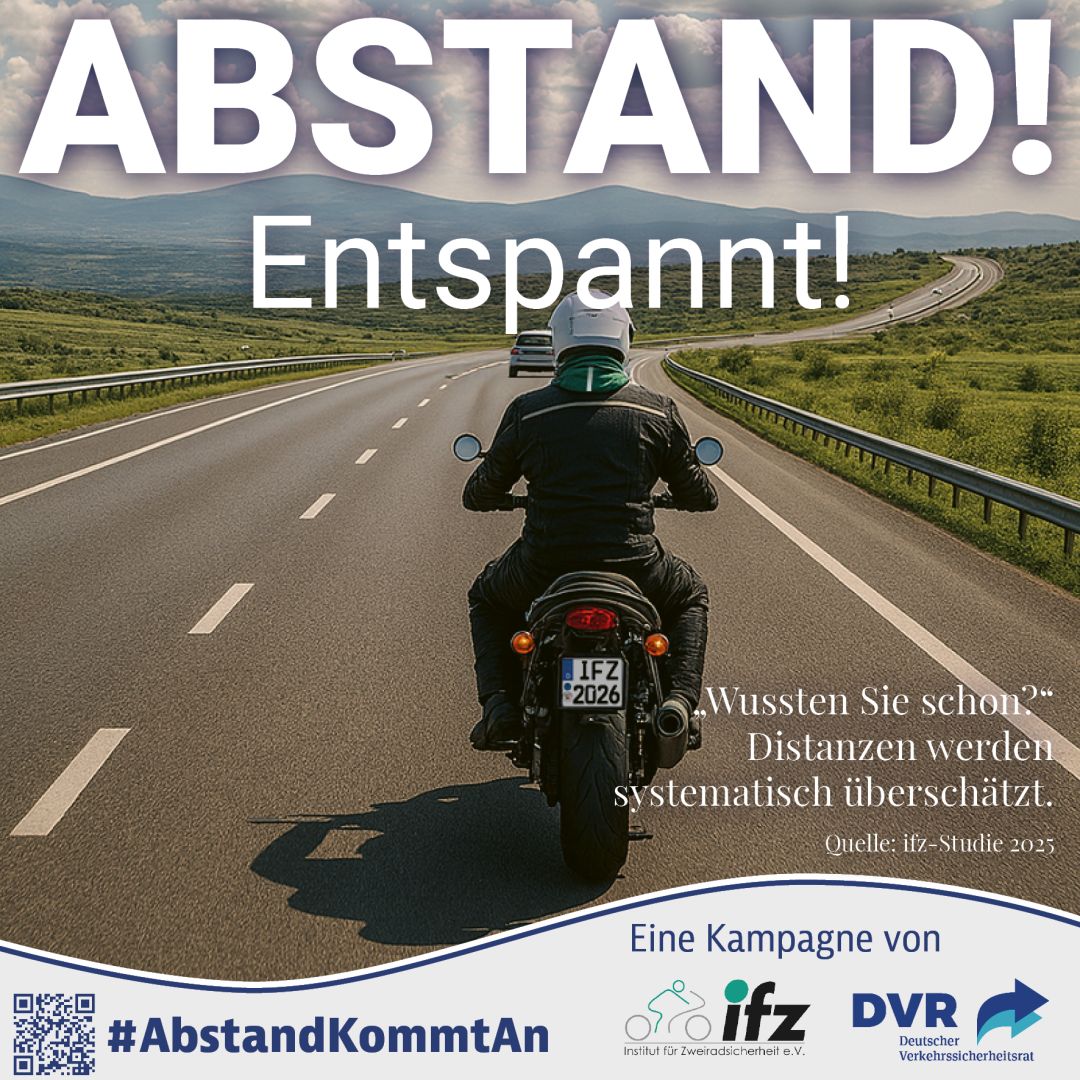 Neue Kampagne für Motorradfahrende gestartet