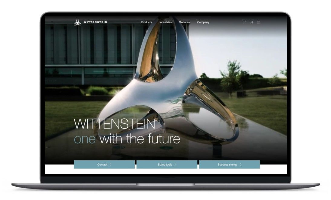 Neue Webseite für WITTENSTEIN – Besserer Service für Kunden