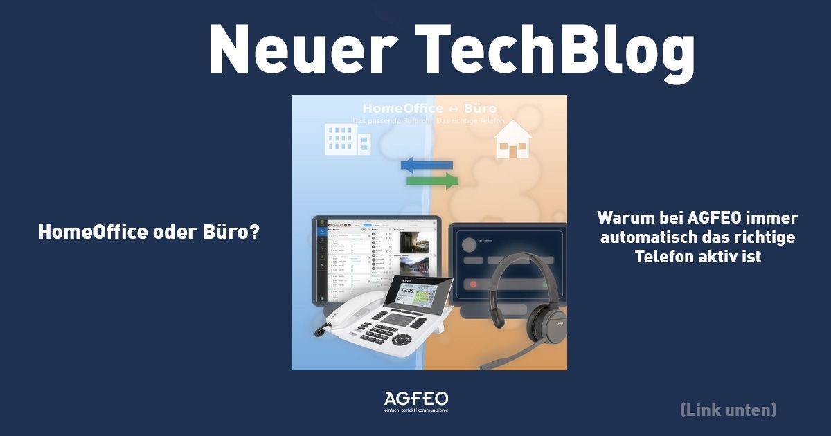 Neuer AGFEO Techblog-Beitrag