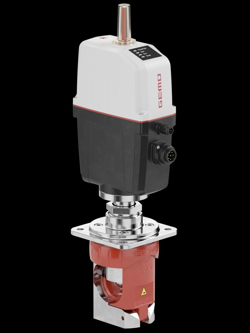 Neuer Impuls für die Automatisierung – GEMÜ Q50 eSyStep jetzt auch für Schlauchgrößen bis 1“ Innendurchmesser