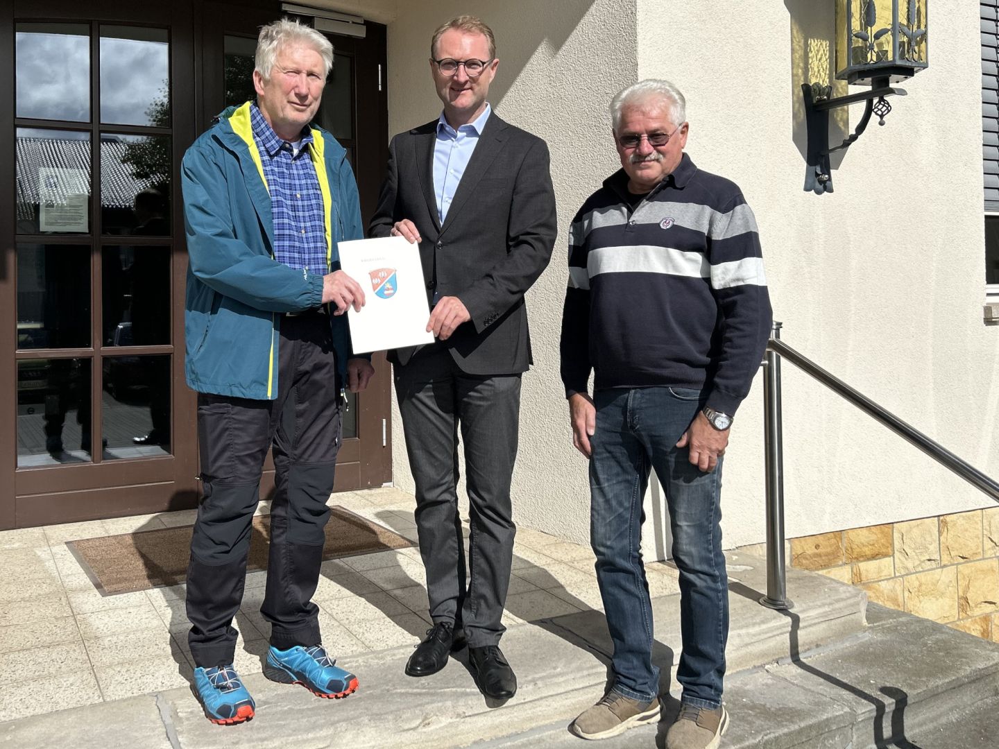 Neues Dach für das Vereinsheim