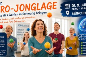 Neues erleben, lachen, sich selbst überraschen - am Di,  9. Juni 2026 (18:00 Uhr) in München