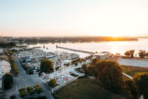 Neues, grenzüberschreitendes Veranstaltungsgelände und KonstanzBiergarten