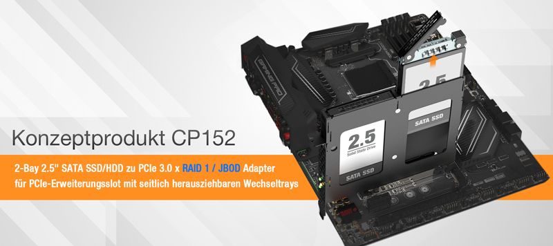 Neues Konzeptprodukt: CP152