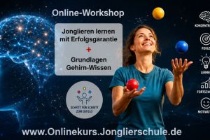 Neues Onlineangebot: Jonglieren als Gehirntraining für jedes Alter