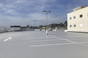 Neues OS 11a-System für die Beschichtung von Parkhäusern