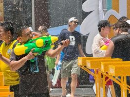 Neujahrsfest Songkran in Thailand
