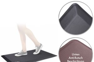 newgen medicals Anti-Ermüdungs-Stehmatte, 81 x 51 cm, mit Kunstleder-Oberfläche