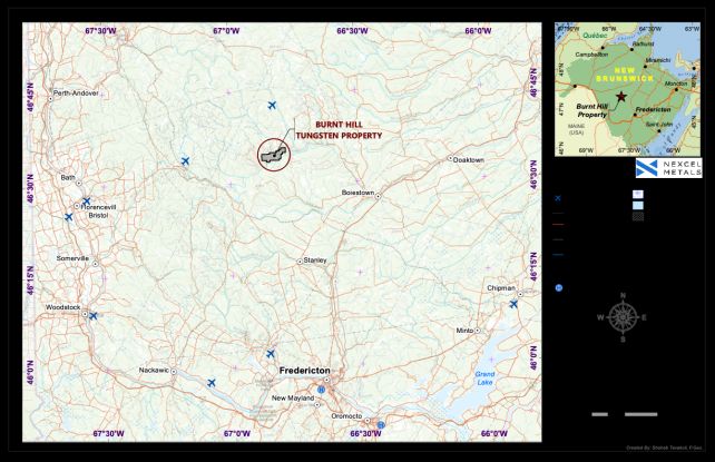 Nexcel Metals Corp. beauftragt Xcalibur mit einer luftgestützten geophysikalischen HeliTEM(R)-Messung über dem Wolframprojekt Burnt Hill