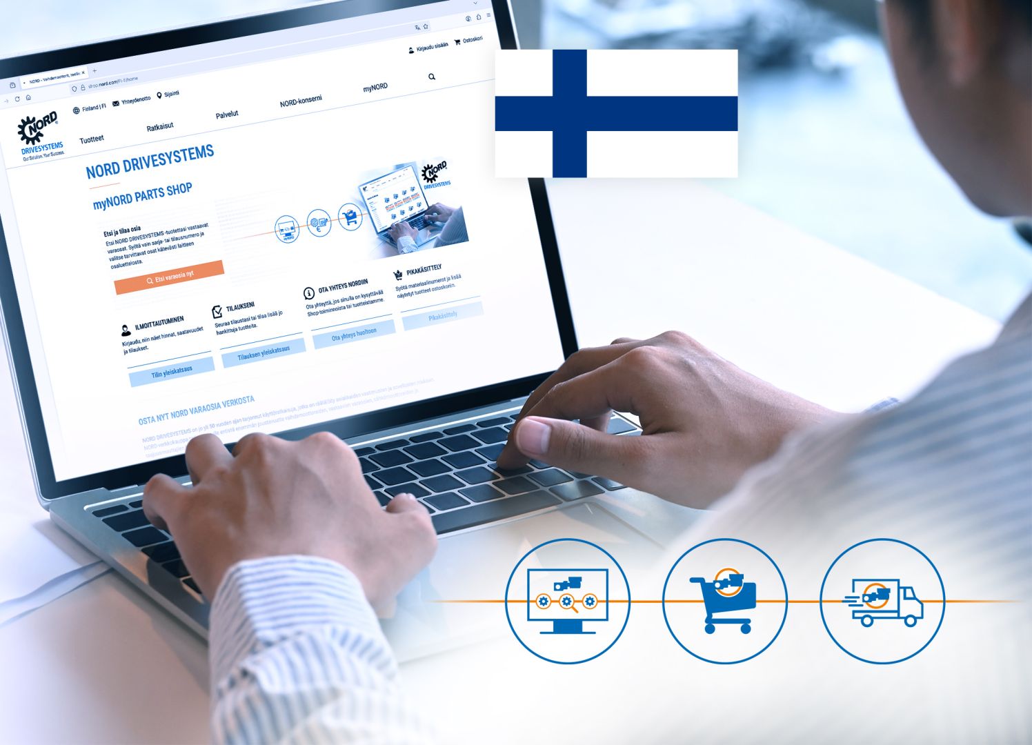 NORD eröffnet neuen Online-Shop für Finnland
