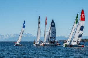 Norddeutscher Regatta Verein gewinnt 2. Spieltag in Starnberg – Joersfelder Segel-Club bleibt trotz Rang vier Tabellenführer der 1. Liga