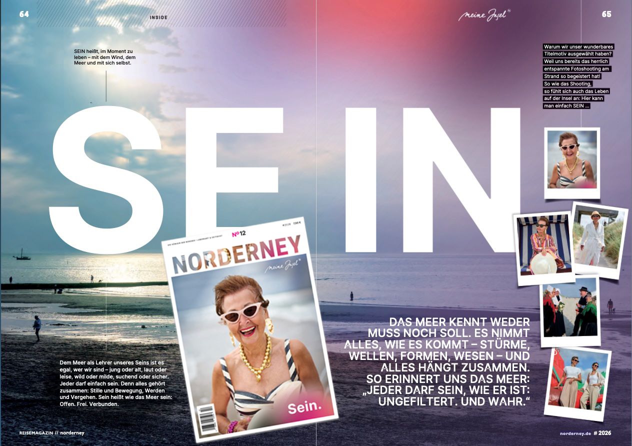 Norderney: Norderney Magazin 2026: 12. Ausgabe mit dem Motto „Sein“