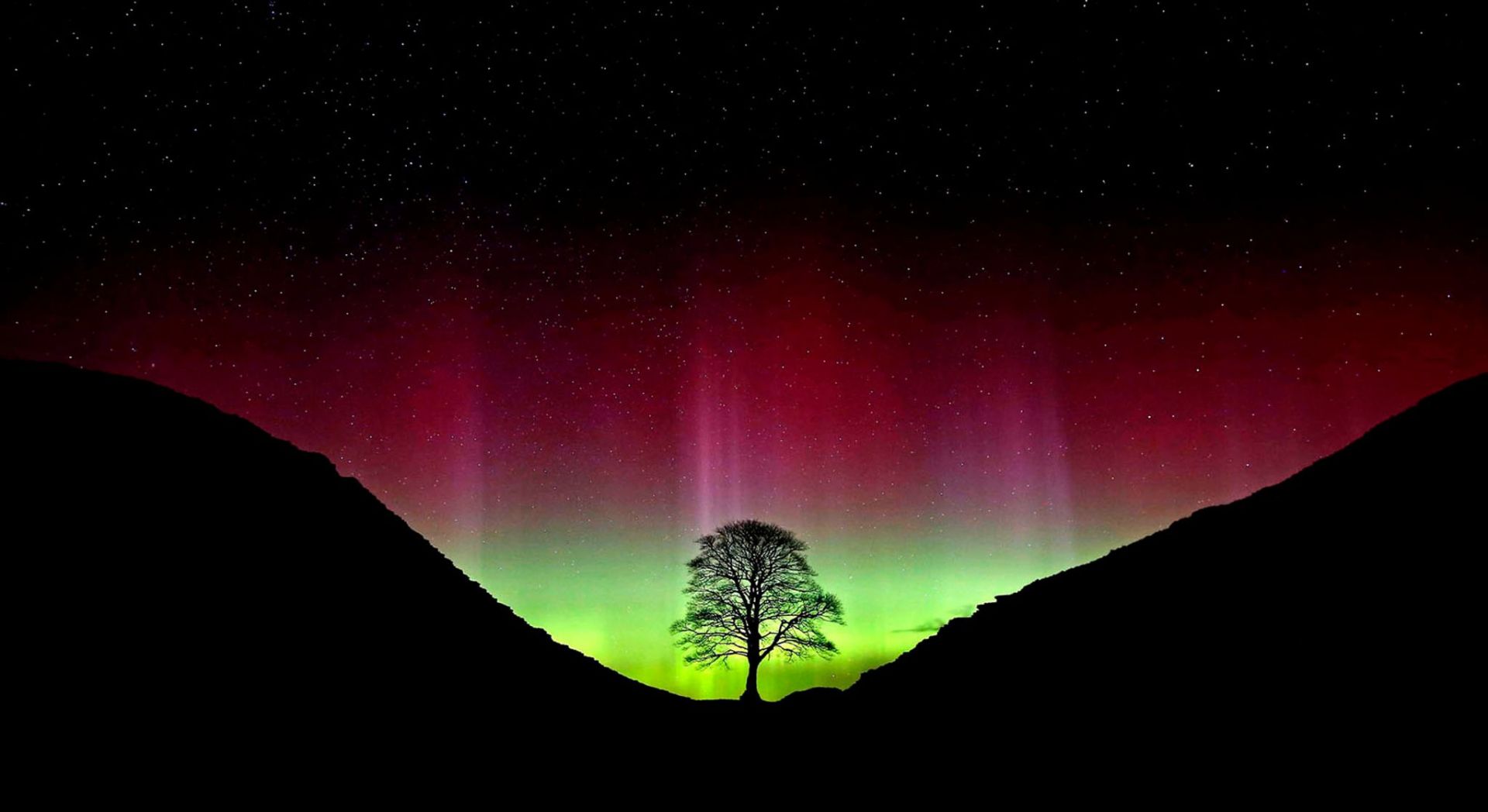 Northumberland bei Nacht (Archivfoto)